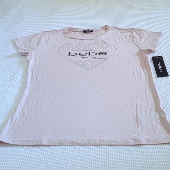 bebe Geometric Rhinestone💎 Heart♥️ Top - NWT - Picture 11 of 14